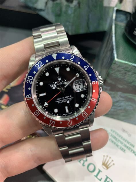 rolex gmt master 2 pepsi usato|rolex gmt master pepsi bezel.